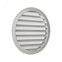 Решетка наружная алюминевая для круглых воздуховодов 125 мм | код 4687202653454 | VentART