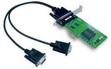 Плата CP-102EL-DB9M 2 Port PCIe Board, w/ DB9M Cable, RS-232, Low Profile | код 00-06011861 | MOXA