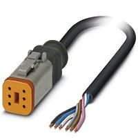 Кабель для датчика / исполнительного элемента SAC-6P- 5,0-PUR/DTFS | код 1415028 | PHOENIX CONTACT