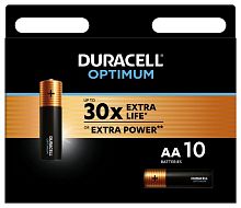 Элемент питания алкалиновый АА 1.5В LR6-10BL Optimum 5014071 (блист.10шт)