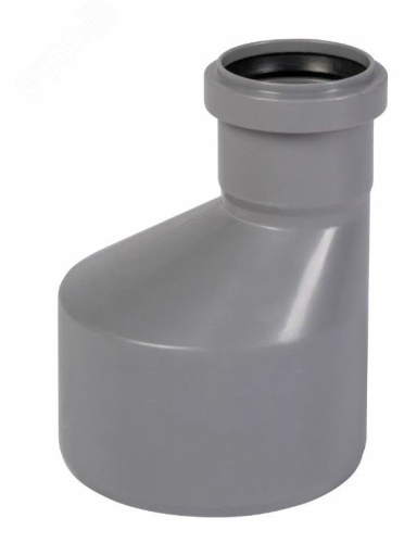 Редукция 110/75 мм для внутренней канализации | код 250110075 | Valfex