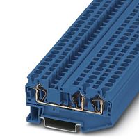 Проходные клеммы ST 4-TWIN BU | код 3031403 | PHOENIX CONTACT
