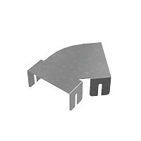 Крышка для угла горизонтального изменяемого 0-45град. осн.100 сталь "ПЛЮС" KIGLplus100 HD гор. оцинк. КМ PL12420