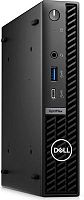 Неттоп Dell Optiplex 7020 Micro i5 14500T (1.7) 8Gb SSD256Gb UHDG 770 Linux Ubuntu GbitEth WiFi BT 90W мышь клавиатура черный (7020-5860) | код 2028232 | DELL