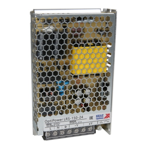 Блок питания OptiPower LRS 150-24 6.5A | код 328883 | КЭАЗ