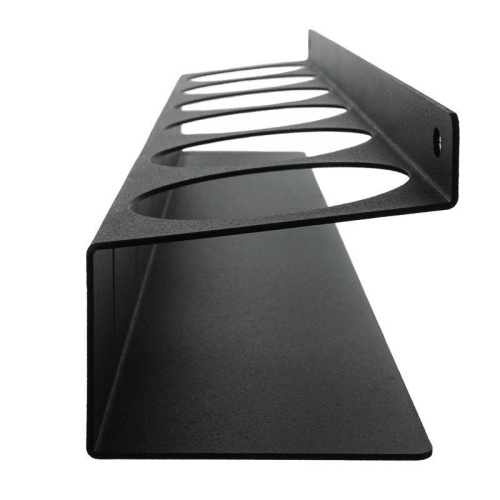 Держатель-органайзер для баллончиков, настенный, с крючками, черный, | код 38-0653 | REXANT фото 5