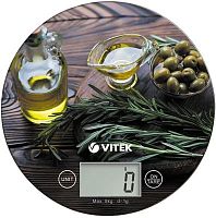 Весы кухонные электронные Vitek VT-8029 макс.вес:5кг коричневый | код 2036481 | VITEK