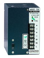 Блок питания промышленный. DC48V, 7,5A(360W). Диапазон входных напряжений AC115, 230V. КПД 83%. | код PS-48360/I | OSNOVO