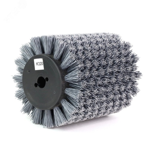 Щетка для Makita 9741, Д100x120x12,7+2 отв, ворс полимер-абразив P320, черный корпус по дереву (1-176) | код 411.912-6751 | OSBORN