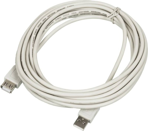 Кабель-удлинитель Ningbo USB A(m) USB A(f) 5м | код 841883 | NINGBO