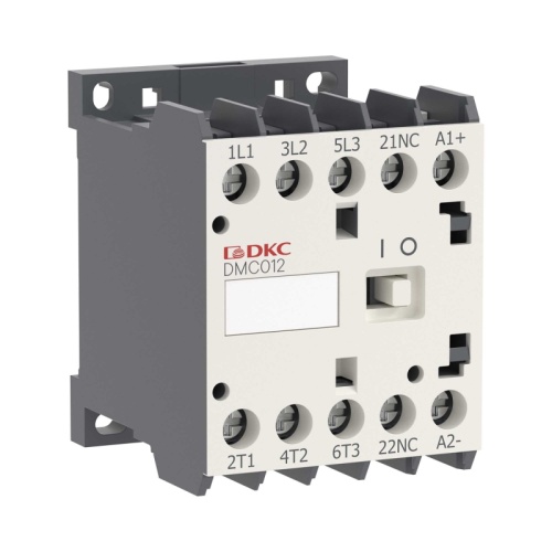 Миниконтактор YON DMC012 12A 5,5кВт AC3 3P кат. 110В AC 1НО | код DMC012-3C10A110 | DKC