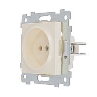 Розетка 1-м СП Аксиома РС16-452 16А IP20 без заземл. механизм сл. кость Кунцево 122001