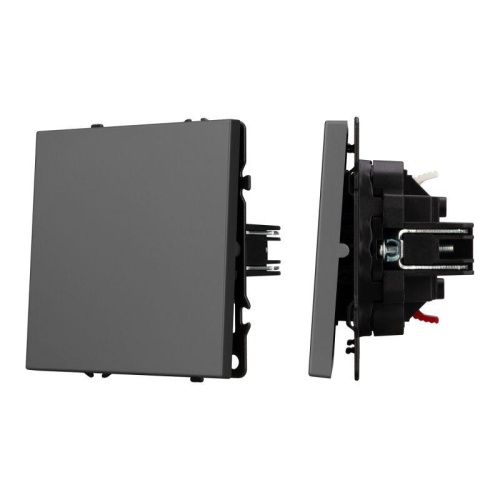 Механизм звонкового выключателя SWT-NOBE-MKR1-SFPL-L-GR 230В 10А Arlight 054272