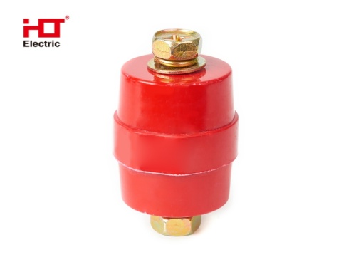 Изолятор SM35 силовой H35xD32xM8мм с болтом HLT | код 086-01-13| HLT