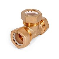 Муфта соединительная FFC-T 15 для гофрированного рукава из нержавеющей стали (Fortisflex) | код 86649 | Fortisflex