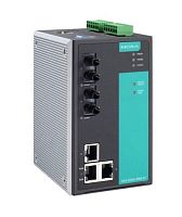 Коммутатор EDS-505A-MM-ST Ethernet switch, 3 10/100 BaseTx ports, 2 multi mode 100 BaseFx ports,ST | код 00-06062756 | MOXA