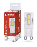 Лампа светодиодная LED-JCD 3Вт 4000К нейтр. бел. G9 290лм 230В