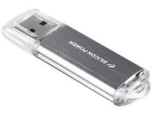 Флеш Диск Silicon Power 64GB Ultima II-I Series SP064GBUF2M01V1S USB2.0 серебристый | код 689461 | Silicon Power