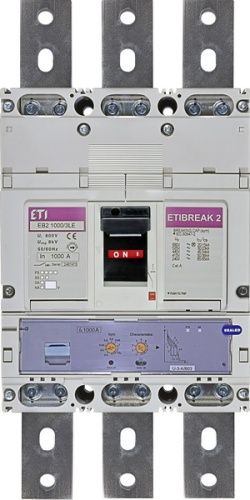 Автоматический выключатель EB2 1000/3LE 1000A 3p (50kA) | код 004672210 | ETI