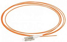 Пигтейл LANMASTER LC, PC, многомодовый 50.0/125мкм, 1.5 м | код LAN-PIG-LC/OM2-1.5 | LANMASTER