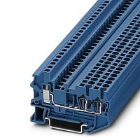 Проходные клеммы STU 2,5-TWIN BU | код 3033029 | PHOENIX CONTACT