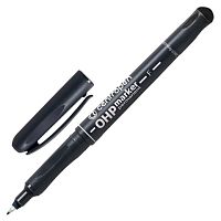 Маркер перманентный для любой гладкой поверхности ЧЕРНЫЙ CENTROPEN OHP , 0,6 мм, 2636, 6 2636 0112 | код 151113 | CENTROPEN