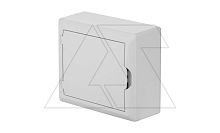Щит навесной ECO BOX 1x8M, N/PE 2x 2x16+5x10mm2, белая пласт. дверь, белый RAL9003, 198x228x96mm, IP40 | код 2502-00 | Elektro-plast Nasielsk