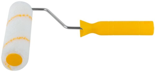 Валик полиакриловый белый с желтой полосой | код 2622 | FIT фото 4