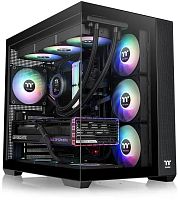 Корпус Thermaltake View 380 TG ARGB черный без БП ATX 6x120mm 2x140mm 1x200mm 2xUSB3.0 audio bott PSU | код 2023613 | THERMALTAKE