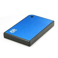 USB 3.0 Внешний корпус 2.5 SATA AgeStar 3UB2A14 (BLUE), алюминий, синий, безвинтовая конструкция | код 3UB2A14 (BLUE) | AgeStar