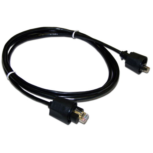 Индустриальный патч-корд LANMASTER FTP cat.5e, IP68, 3.0 м, черный | код LAN-S45-45-3.0-WP | LANMASTER