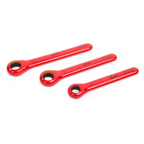 Набор диэлектрических накидных трещоточных ключей НИИ-29 ЭКСПЕРТ КВТ 92331 фото 3 Набор диэлектрических накидных трещоточных ключей НИИ-29 ЭКСПЕРТ КВТ 92331 фото 3