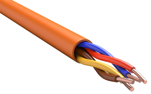 Кабель КПСнг(А)-FRHF 1х2х0.5 для ОПС и СОУЭ огнестойкий | код П2527 | СегментЭнерго