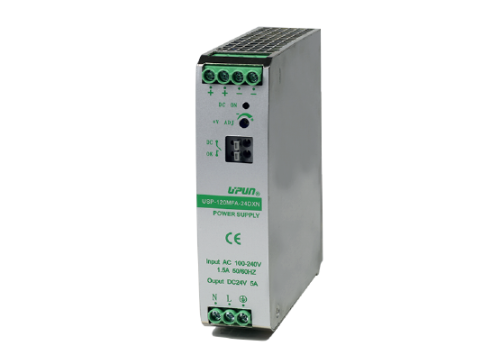 USP-120MFA-24DXN Источник питания на DIN рейку, 1-фазный, 24 В DC, 120 Вт, DC OK контакт, шт | код USP-120MFA-24DXN | UPUN