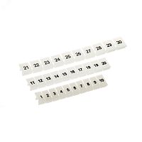 Маркировка для клемм, ширина 5 мм, от 81 до 90, вертикальная ориентация | код NUPUTUK-5-81-90V | DKC