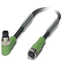Кабель для датчика / исполнительного элемента SAC-4P-M 8MR/0,6-PUR/M 8FS | код 1682236 | PHOENIX CONTACT