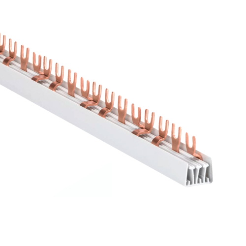 Шина соединительная 3П 63A FORK (вилка) 1м. (ANDELI) | код ADL16-252 | ANDELI