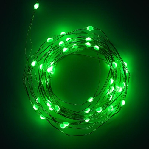 Гирлянда "Нить" ILDM048RGB-C-USB-RC 48 RGB минисветодиодов 4.8м с контроллером для помещений пульт SHLights 4690601049964 фото 2