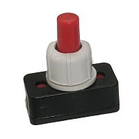 Кнопочный переключатель RUICHI PBS-17A-2, ON-OFF, красный | код 57003 | Ruichi