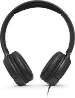Гарнитура накладные JBL Tune 500 1.187м черный проводные оголовье (JBLT500BLK) | код 1914789 | JBL