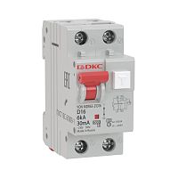 АВДТ YON MDR63 1P+N 25A C 300mA 6kA тип A | код MDR63-24C25-A | DKC
