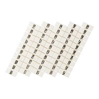 Маркеры для JXB-ST 2,5 с нумерацией 100-150 (100 шт,) PROxima | код zb-st-2.5-100-150 | EKF