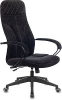 Кресло руководителя Бюрократ CH-608Fabric черный Light-20 крестов. пластик | код 1614481 | БЮРОКРАТ