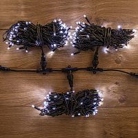 Гирлянда LED ClipLight 24V, 3 нити по 10 метров, цвет диодов Белый (после ремонта) | код 323-315_R2000 | NEON-NIGHT
