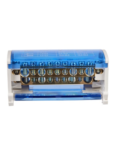 Шина на DIN-рейку (кросс-модуль) ШНК 2х11 L+PEN | код YND10-2-11-050 | IEK фото 6