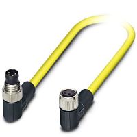 Кабель для датчика / исполнительного элемента SAC-4P-M8MR/ 0,5-542/M8 FR BK | код 1406207 | PHOENIX CONTACT