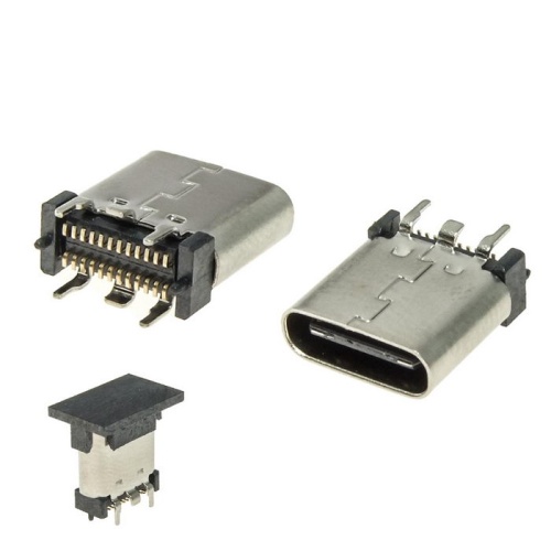 Разъём USB RUICHI USB3.1 TYPE-C 24PF-009, 24 контакта | код 107829 | Ruichi