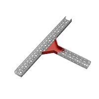 Ответвитель для лотка Т-образ. 100х50 "ПЛЮС" TUplus50-100 INOX304 КМ PL5701