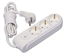 Удлинитель 3х15м с заземл. 16А IP20 с выкл. защ. шторки Makel N3310093