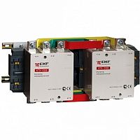Реверсивный контактор КТЭ 6P 265А 400/230 AC 132кВт | код. ctr-b-r-265 | EKF